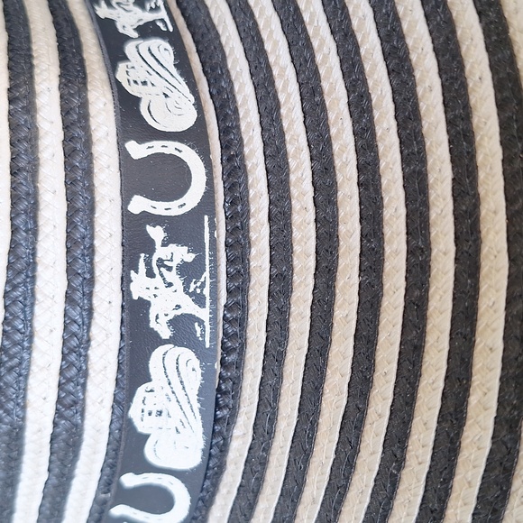 NWT Colombian Woven Western style Sun Hat With Coastal Cowgirl Band - Picture 5 of 8